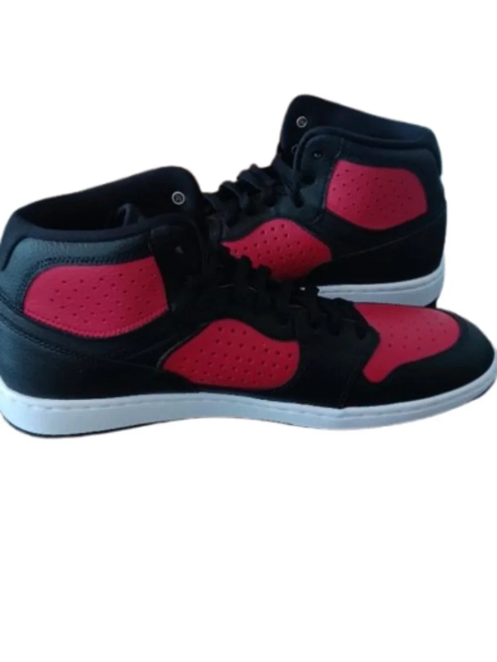 Air Jordan 1 Mid Black/Red Men’s 11.5 (AR3762‑006)